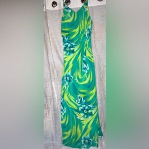A Wild Thyme Floral Maxi Dress size 12. 90s Vintage